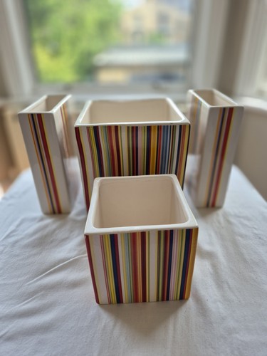 Colour set vases - colour,