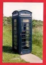 Photo - Blue Telephone Box - Manx Telecom K6 Kiosk - Cregneash: Isle of Man 1998