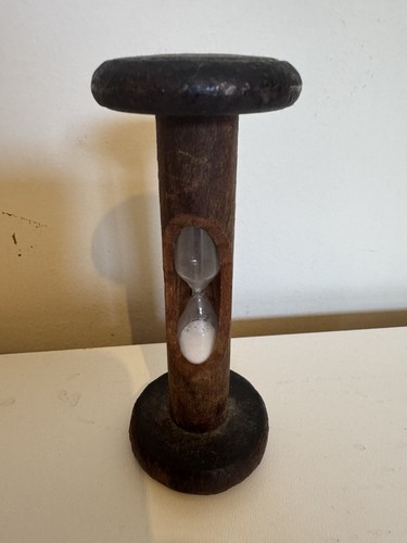 Vintage wooden bobbin - vintage,