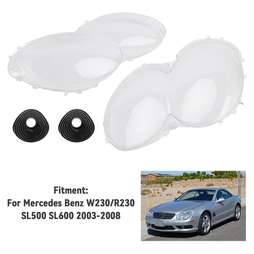 2pcs headlight shell lens - 2pcs,