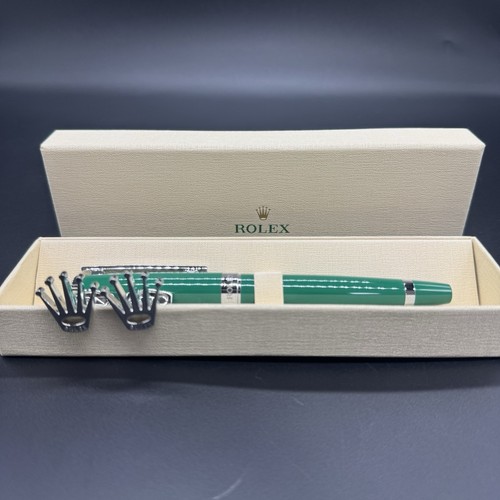 Rolex green ballpoint pen - rolex, &