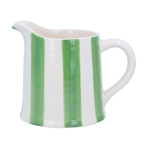 Green white striped - green, &