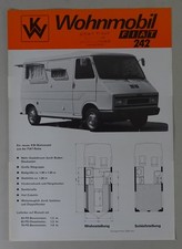 Prospektblatt Weinsberg / Fiat