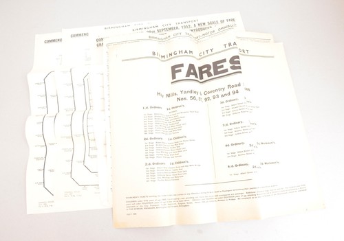 Bus coach fare posters - bus,