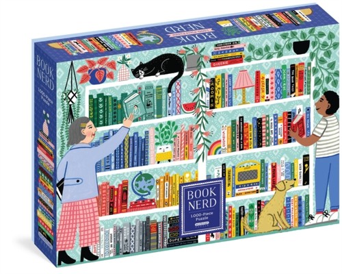 Book nerd 000 piece puzzle - book,