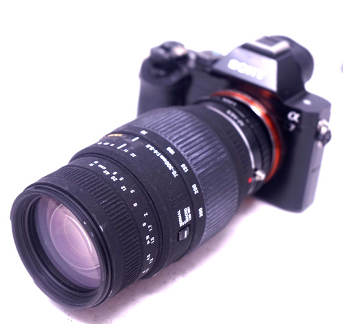 Sony mount adapted - mount,