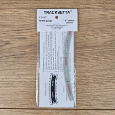 Tracksetta N Gauge 9" Radius
