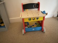 Kids Workbench Toy Wooden Tool