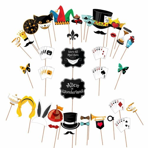 Alice party props - party,