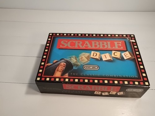 Scrabble dice vintage - scrabble,