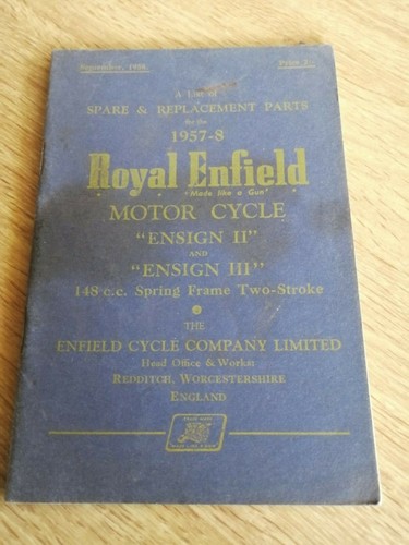 Royal enfield ensign - ensign, &