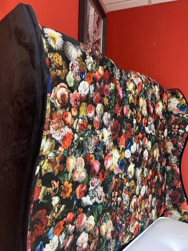 Display double 4ft6 floral - ex,