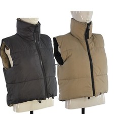 Zara Puffer Gillet Reversible