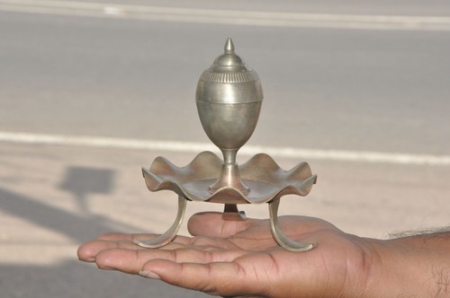 Vintage unique shape - unique, brass