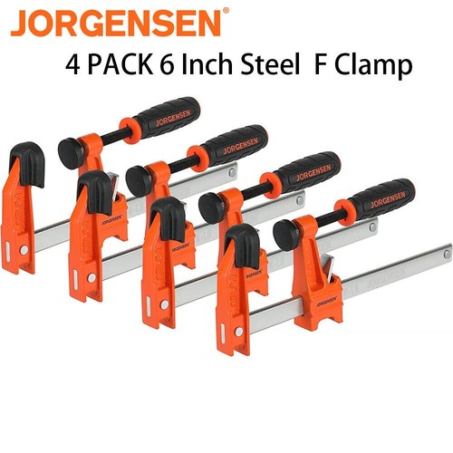 Jorgensen bar clamp 4 pack - 6'', 4-pack