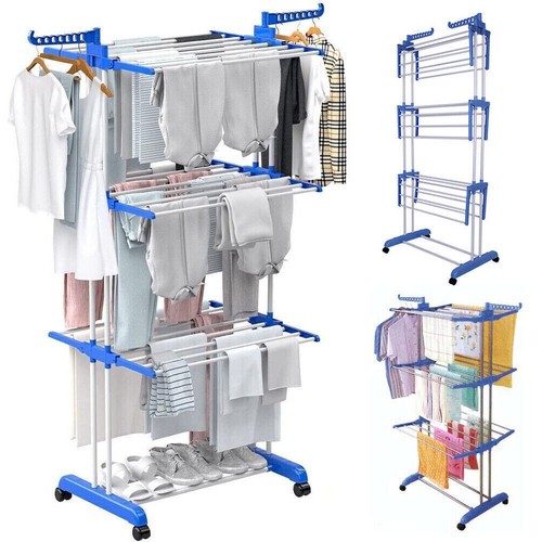 Tier foldable clothes airer - 4,
