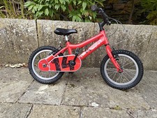 Red Ridgeback MX14 Terrain Children's Bike, Lightweight Aluminium 