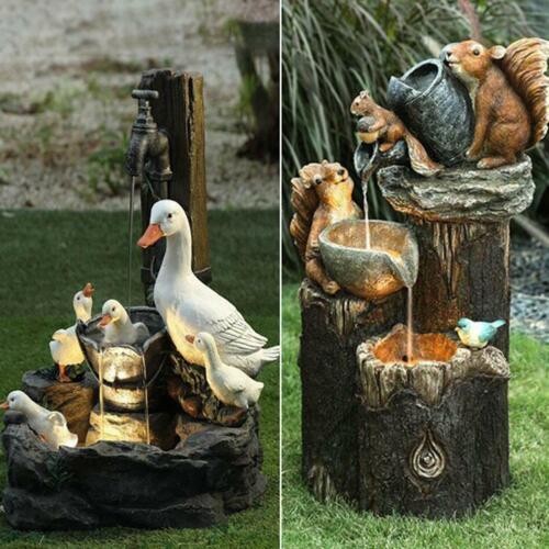 Solar power duck - family, garden
