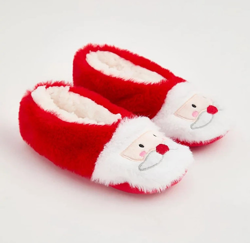 Christmas santa slipper - christmas,