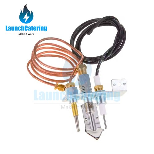 Gas pilot assembly burner for - assembly,
