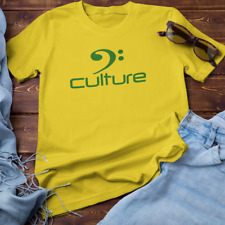 BASS CULTURE T-SHIRT (Reggae Dub Guitar Sound System Dubstep Drum Rave Afrobeat)