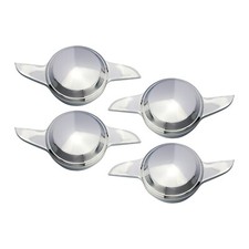 2 Bar/Ear Sharkfin Chrome