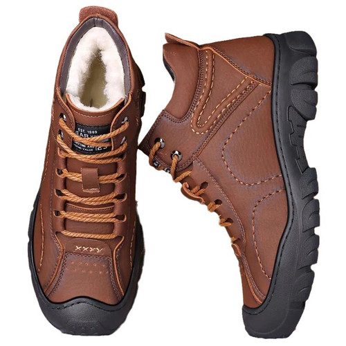 Mens sport warm ankle boots - sport,