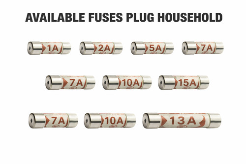 Pulsefuse plug fuses 1a - plug,