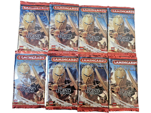 Lego bionicle lamincards - bionicle, 8