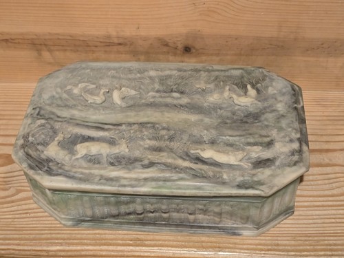 Large vintage incolay stone - large,