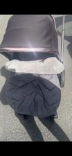 Black egg pram - egg, can
