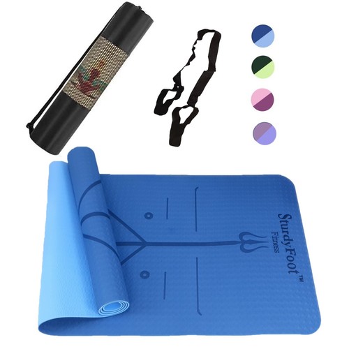 Yoga pilates exercise mat eco - yoga/pilates,