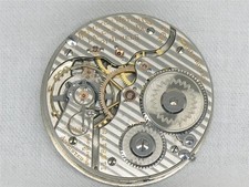 VINTAGE 16S HAMILTON 992 RAILROAD 21 JEWEL POCKET WATCH MOV'T & DIAL, RUNNING!