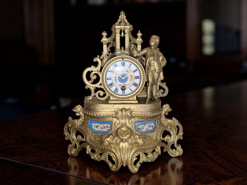 Antique french ormolu rococo - french, ormolu/rococo