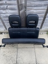 Mitsubishi Shogun Gen MK 3 Third Row Leather  Bench Car Seats