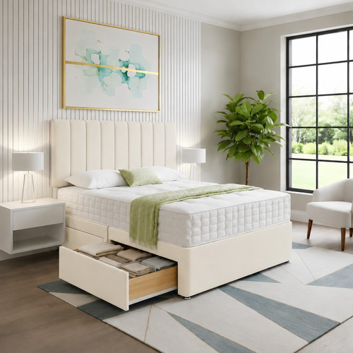 Reinforced divan bed set - divan, with