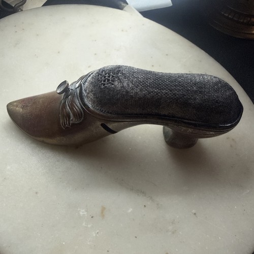 Antique novelty ladies shoe - antique,
