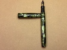 blackbird (mabie todd) self filling fountain pen 14ct gold nib lever filler 5241