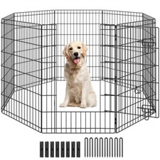 Metal Puppy Playpen 8 Panel