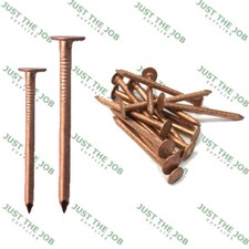 COPPER CLOUT NAILS ~ Roofing Slate, Tree Stump Killers 25,30,35,38,50mm Shingles