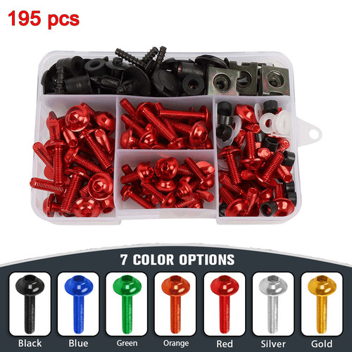 195pcs fairing bolt kit - fairing,