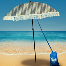 Windproof Beach Umbrella with