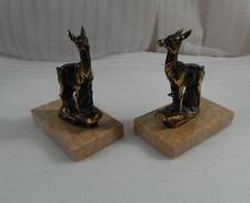 A pair of French Art Deco Fawn