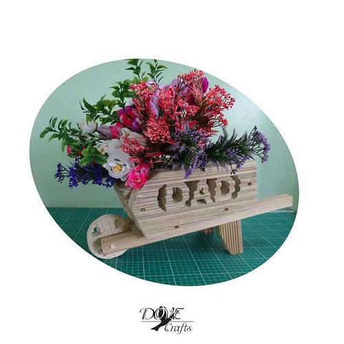 Wheelbarrow planter small - wheelbarrow,