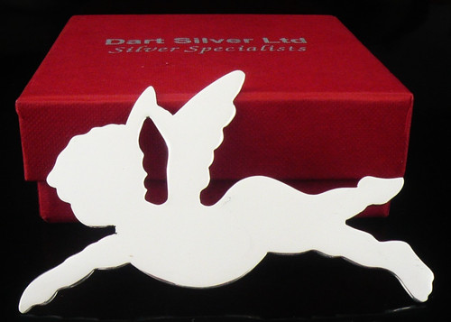 New sterling silver angel - new,