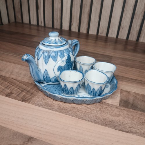 Vintage chinese miniature tea - miniature,