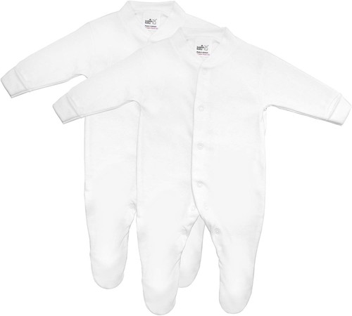 Cotton baby sleepsuits - baby,