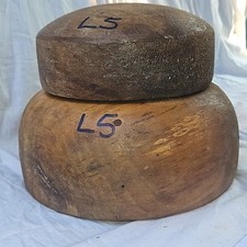 Wooden hat block millinery 