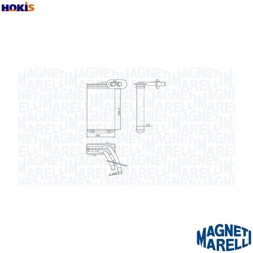 Heat exchanger interior - heat,