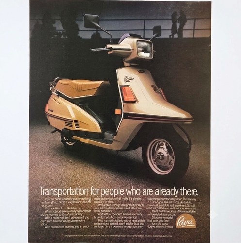 Vintage 1983 yamaha riva - ​vintage,